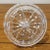 Transparent Vintage Cut Crystal Perfume Bottle With Stopper Diamond Faceted Waterford Style For Sale - Image 8 of 8