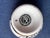 1980s Piero Formasetti Milano Italy Appetizer Bowl B & W Trinket Ring Italian Designer For Sale - Image 4 of 10