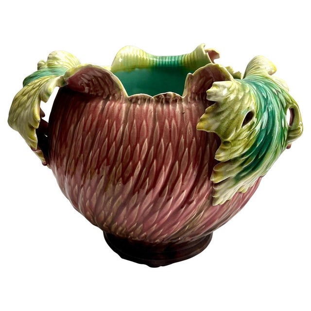 Art Nouveau Handmade Imperial Royal Planter, 1920 For Sale - Image 4 of 7