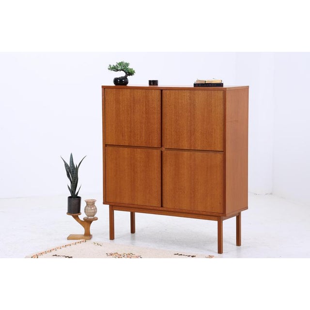 Mid-Century Wooden Highboard, 1960s For Sale - Image 15 of 15