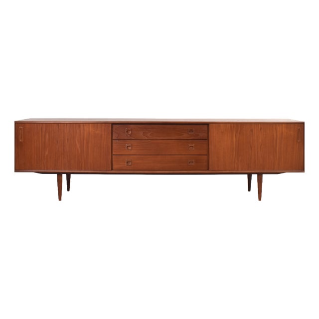 Mid-Century Danish Teak Sideboard, 1960s For Sale