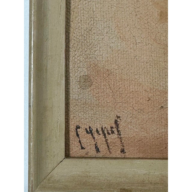 Pair of Mid-Century Bullfighting Oil Paintings Signed J. Yepez. For Sale - Image 4 of 12