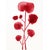 2020s Set of 6 - 15" by 19.9" White Wood or Natural Wood Framed Original Botanical Watercolor Flower Prints Installation in the Style of Louise Bourgeois For Sale - Image 5 of 8