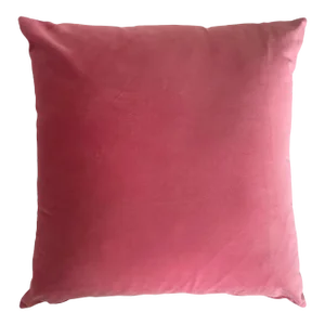 Contemporary 21 X 22 Bubble Gum Pink Pillow Cover Performance Fabric Christi Tasker Miami