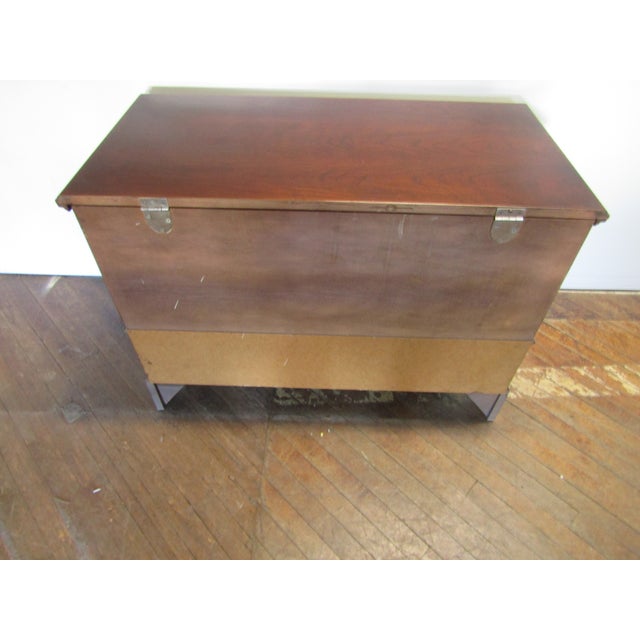 Brown Lane Solid Cherry Chippendale Style Cedar Lined Chest For Sale - Image 8 of 8