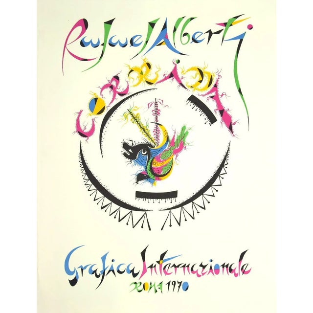 Rafael Alberti - Rafael Alberti - International Graphics - Lithograph - 1970 For Sale