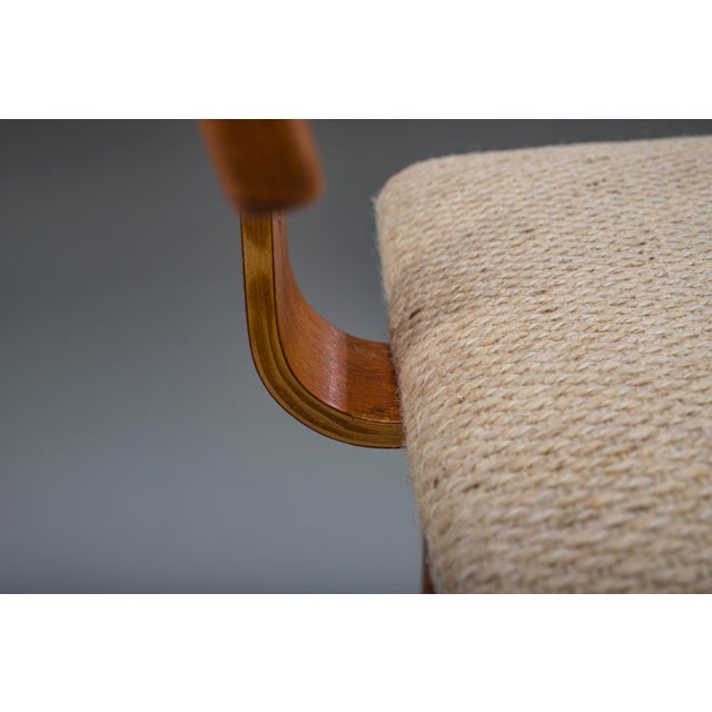Danish Modern Teak Bar Stools by Dyrlund, Denmark, 1960s, Set of 2 For Sale - Image 9 of 14