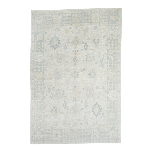 Turkish Oushak Rug 9'8" x 14'2" #20320 For Sale