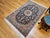 Vintage Persian Nain Area Rug, Hand-Knotted Wool & Silk, Floral Pattern, 4x6, Navy & Ivory For Sale In Chicago - Image 6 of 18