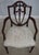 Age: Approx: 30 Years Old Details: National Trust Mahogany Newly Upholstered Seats w. Quality Damask Upholstery Fine...