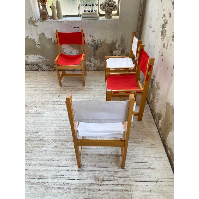 Vintage Pine Chairs, 1980s, Set of 4 For Sale - Image 17 of 18