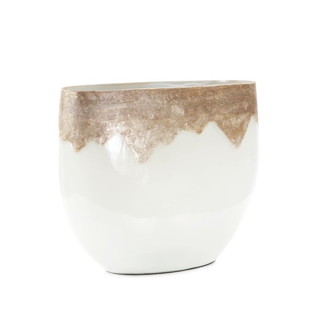 Kenneth Ludwig Chicago Midas Glass Bowl- Large For Sale - Image 4 of 8