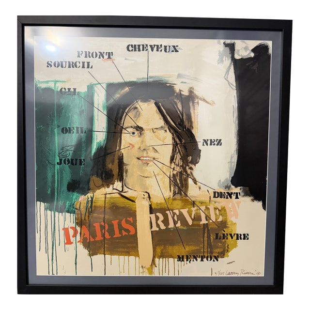 1990s Larry Rivers Untitled (Paris Review) Screenprint 17/125 For Sale