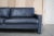 Vintage Conseta Blue Leather Sofa from Cor For Sale - Image 11 of 18