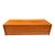 Mid 20th Century Danish Modern Teak Rounded Chest Trunk For Sale