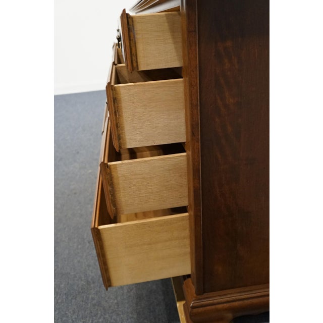 Cresent Furniture Solid Cherry Traditional Style 62" Eleven Drawer Dresser 2245 For Sale - Image 9 of 12