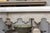 Mid 20th Century Swedish Faux-Crackle Console Table With Faux Marble Top For Sale - Image 5 of 8
