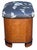 Antique Art Deco Vanity Stool Bench Stool.