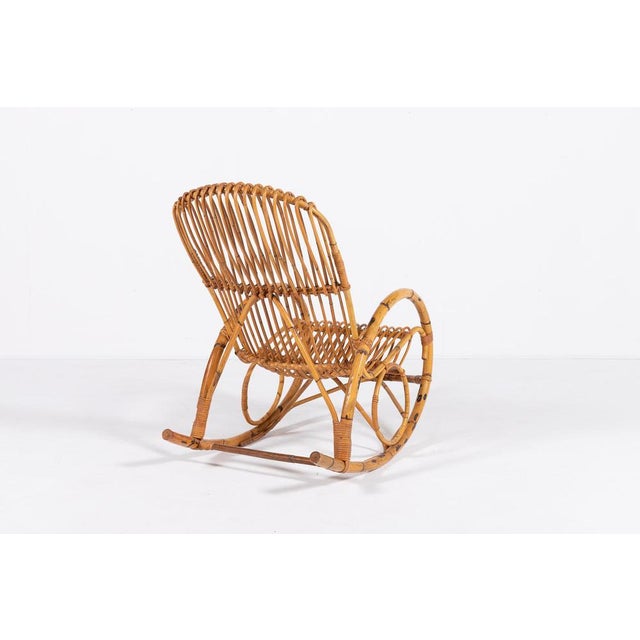 1960s Italian Rocking Chair, 1960s For Sale - Image 5 of 11