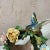 Ceramic 1880 Majolica Bird & Flowers Basket Centerpiece For Sale - Image 7 of 11