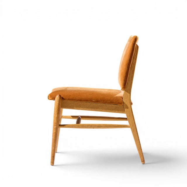 John Keal for Brown Saltman Mid Century Bleached Mahogany Dining Chairs - Set of 6 For Sale - Image 9 of 17