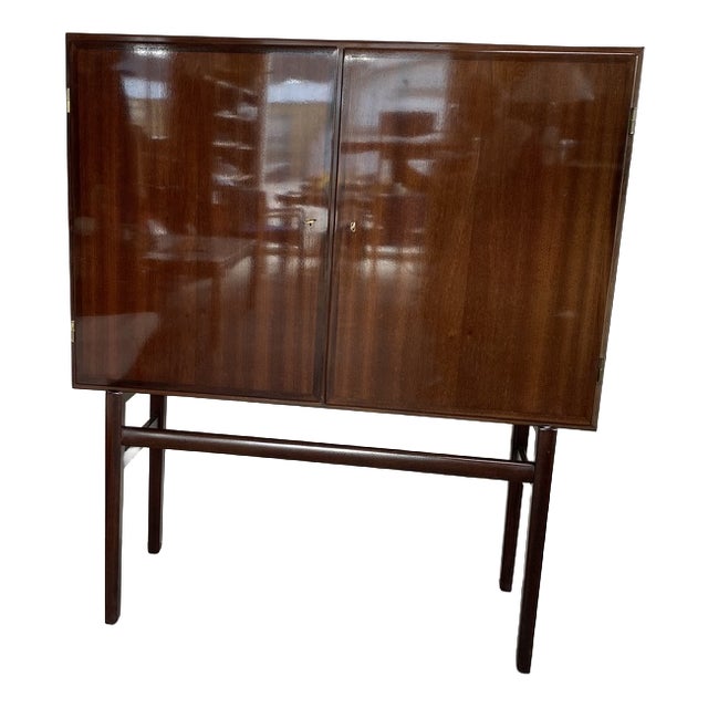 Danish Rungstedlund Sideboard in Mahogany by Ole Wanscher for Poul Jeppesens Møbelfabrik, 1970 For Sale