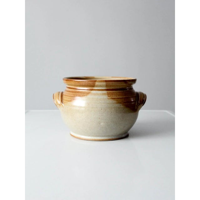 Vintage Studio Pottery Serving Bowl For Sale - Image 11 of 11