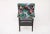 1950s Vintage Wood & Fabric Armchair, 1950s For Sale - Image 5 of 6
