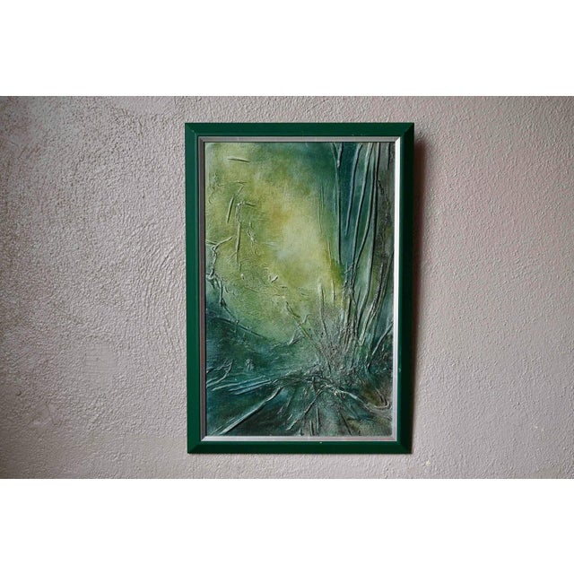 Michal Bajsarowicz, Abstract Composition: Zakopane, 1988, Oil and Mixed Media Painting For Sale - Image 11 of 11