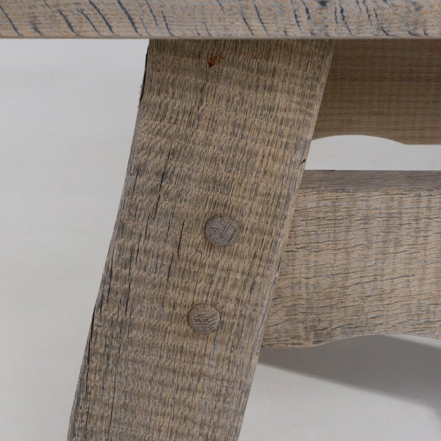 20th Century French Oak Coffee Table For Sale - Image 13 of 18