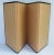 C.1970's Vintage Japanese Byobu Silk Screen Gilt Gold & Silver Leaf & Hand-Painted 4-Panel Wall Screen For Sale - Image 12 of 12