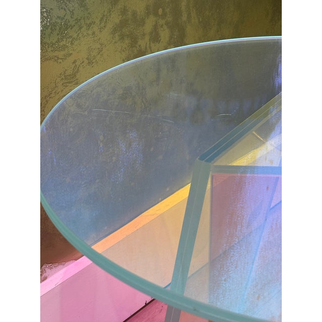 Glas Italia Shimmer Table For Sale - Image 4 of 9