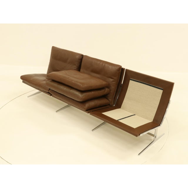 Animal Skin Model BO 563 Sofa by Preben Fabricius & Jorgen Kastholm for Bo-Ex, 1960s For Sale - Image 7 of 18