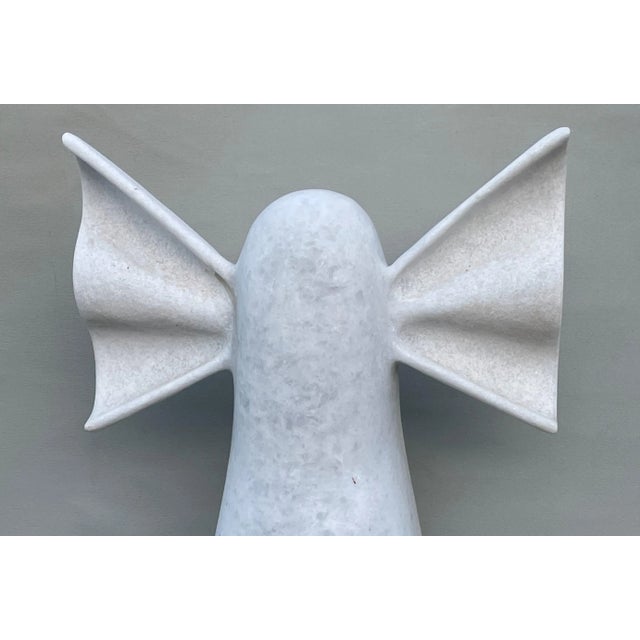 Contemporary Nike Hand Carved Marble Sculpture by Tom von Kaenel For Sale - Image 3 of 6