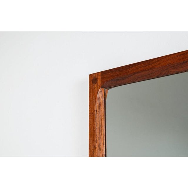 Bench and Mirror in Rosewood by Kai Kristiansen for Aksel Kjersgaard, 1960, Set of 2 For Sale - Image 13 of 16