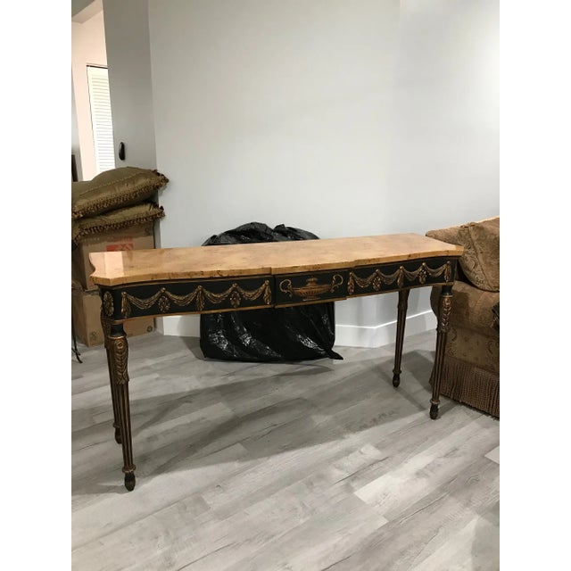 Vintage John Widdicomb Console Table For Sale - Image 13 of 13