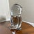 Vintage Clear Art Glass Owl Figurine Paperweight For Sale - Image 4 of 7