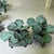 1990s Bronze Flowers in Triangular Pots With Feet. For Sale - Image 11 of 11