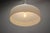 Gold Mid-Century Modern Pendant Lamp in Opaline Milk Glass and Bra, 1970s For Sale - Image 8 of 10