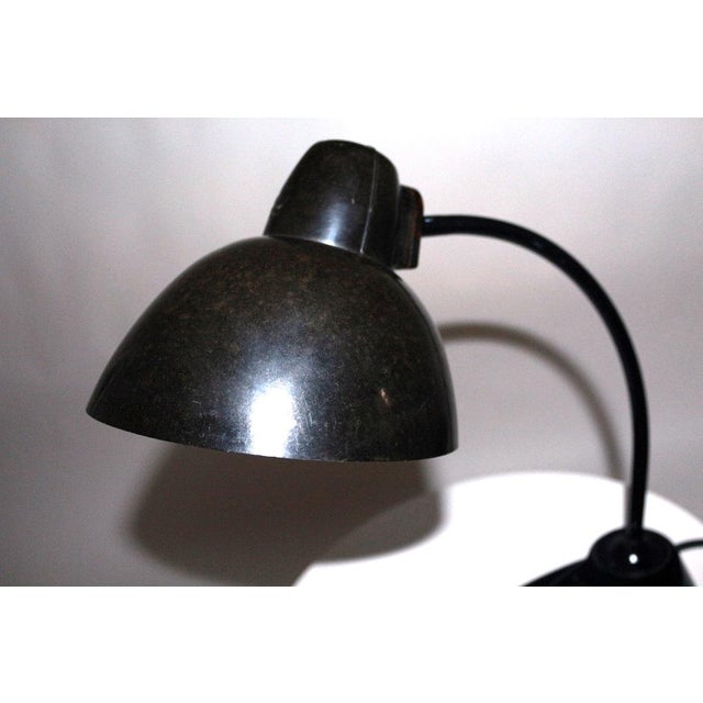 Bauhaus Style Bakelite Table Lamp, 1930s For Sale - Image 4 of 15