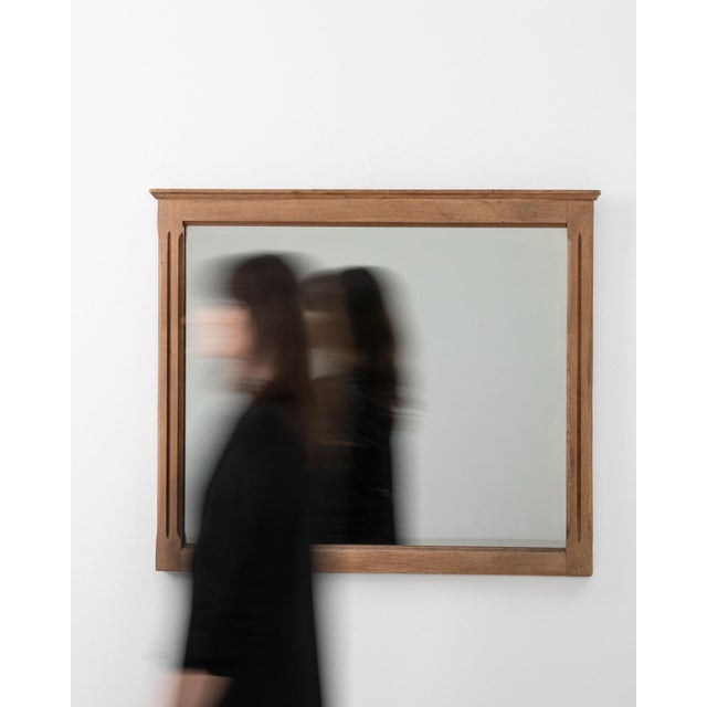 Amber 19th Century France Amber Wood Mirror For Sale - Image 8 of 8