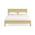 The king bed frame brings a relaxed yet refined presence to the bedroom, defined by clean architectural lines and a...