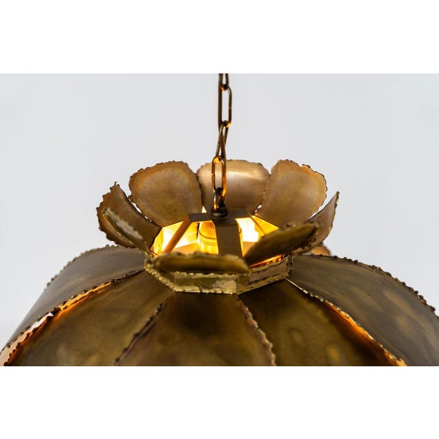Flower-Shaped Pendant Light by Svend Aage Holm Sørensen For Sale - Image 4 of 11