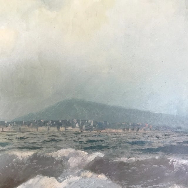 Alexander D’Zigurski Coastal Seascape Painting For Sale - Image 9 of 12