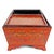 Late 20th Century Large Vintage Thai/Burmese Lacquer Hand Painted Box With Lid and Inner Tray For Sale - Image 5 of 14