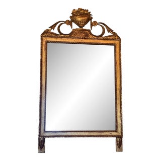 Fine 18th Century French Gilt Wood Mirror, Circa 1755 For Sale