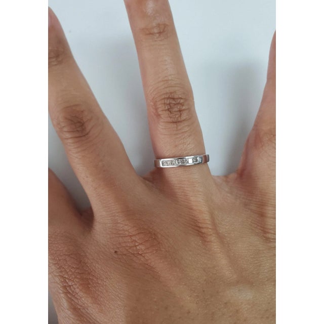 ♥ Product Summary ♥ Main Stone: Diamonds Approx. Diamond Carat Weight: .27cttw Diamond Cut: Princess Number of Stones: 7...