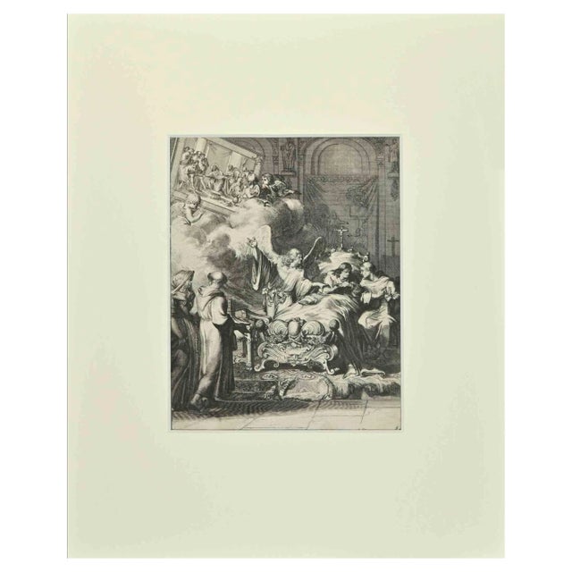 Romeyn de Hooghe, La Manière de se Bien Preparer à La Mort, Etching, 1700 For Sale