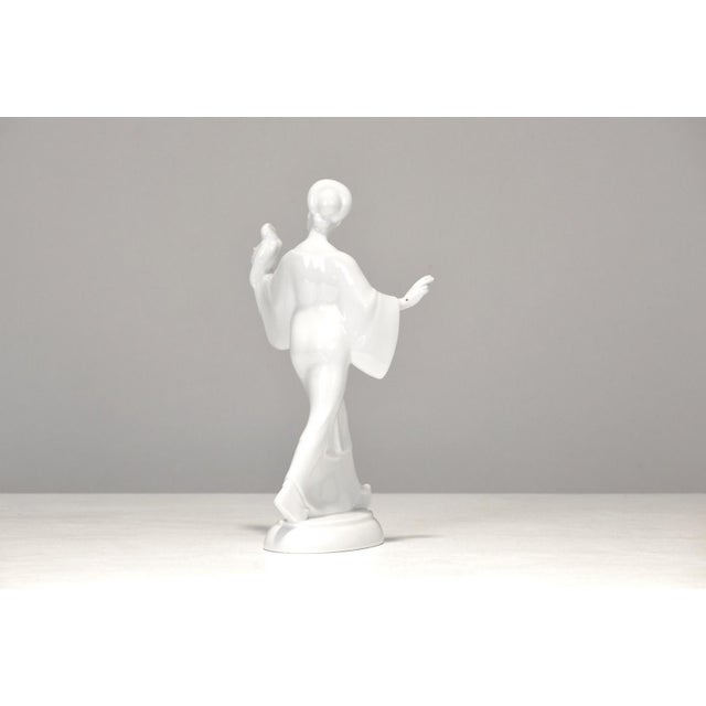 Porcelain Figure by Adolph Amberg for KPM, Berlin, Germany, 1910s For Sale - Image 6 of 10