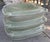 Chinese Celadon Green Terracotta Stacked Pillow Garden Stool or Table For Sale - Image 4 of 6